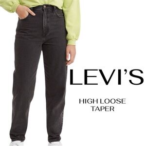 LEVI’S High Loose Taper | Charcoal Black | 26/29